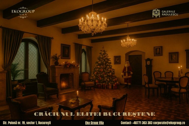 Evenimente de Crăciun București: O Călătorie Unică în Timp cu Crăciunul Anilor ’30 la Eko Group Vila 7 Evenimente de Crăciun București: O Călătorie Unică în Timp cu Crăciunul Anilor ’30 la Eko Group Vila